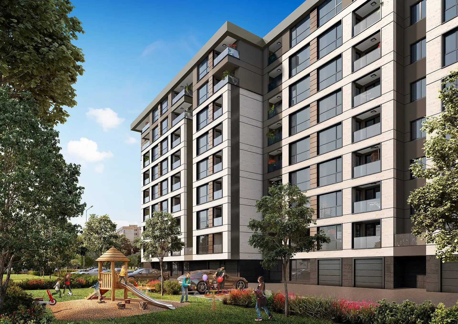 Изглед към парка