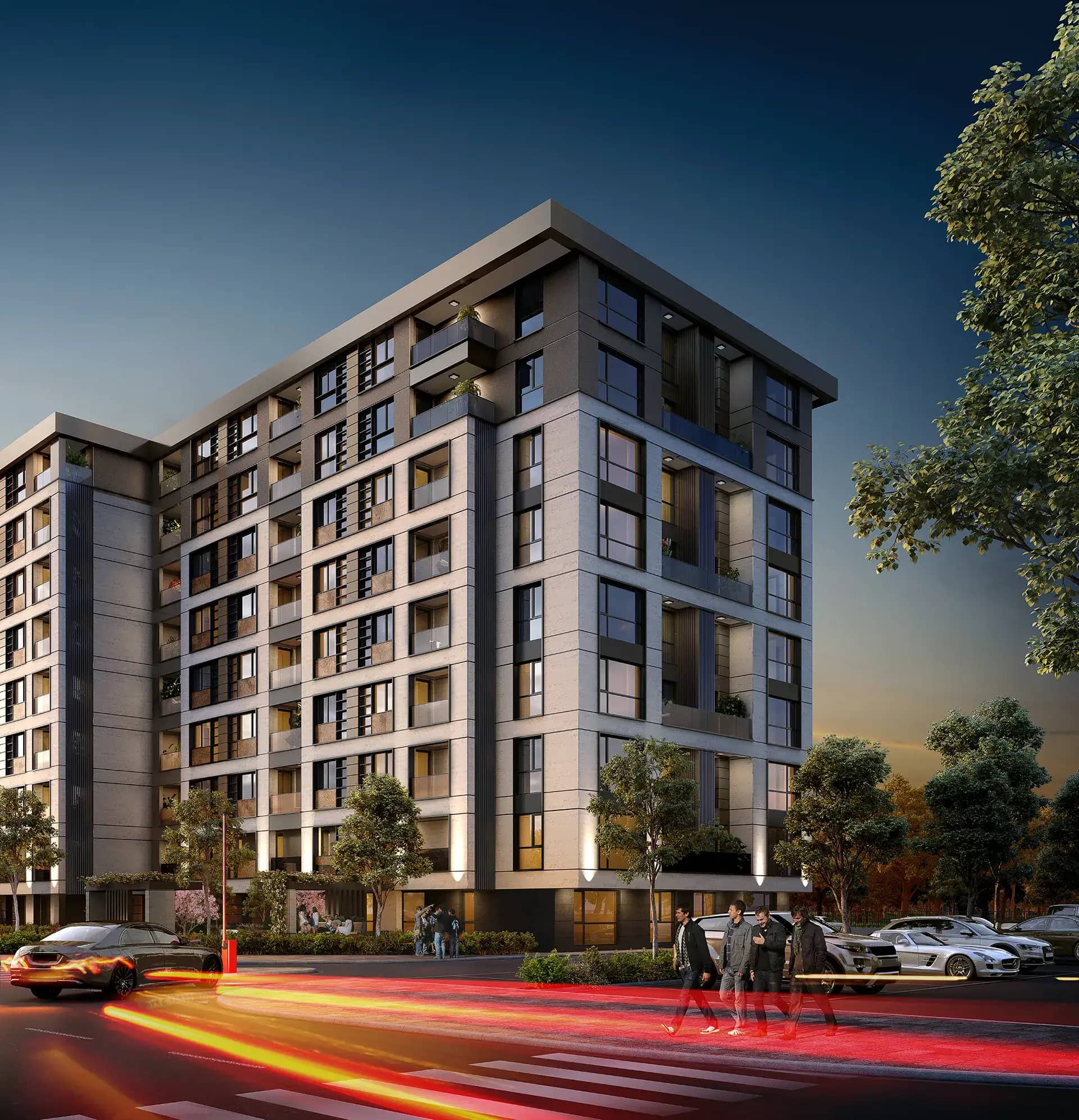 Вечерна гледка