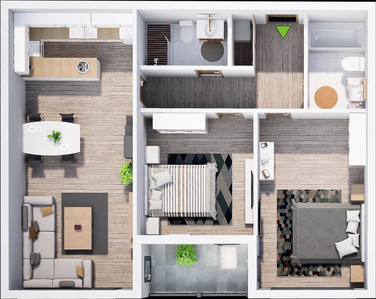 Апартамент А46