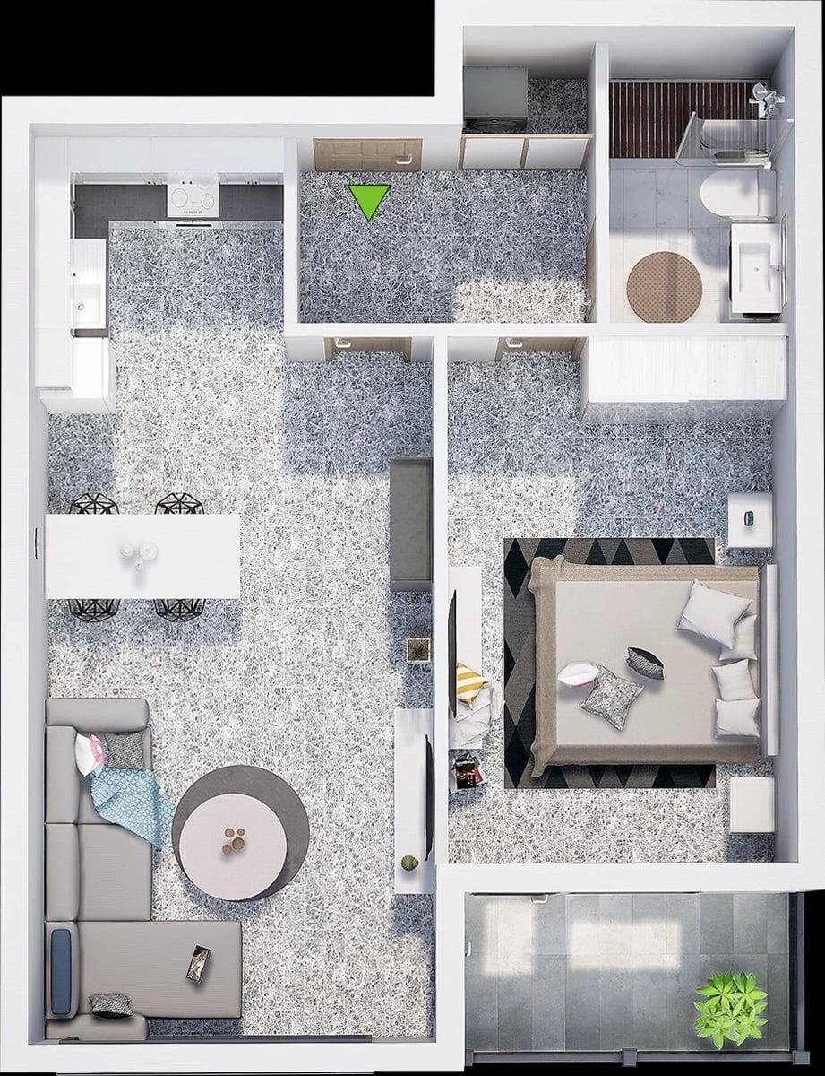 Апартамент В44