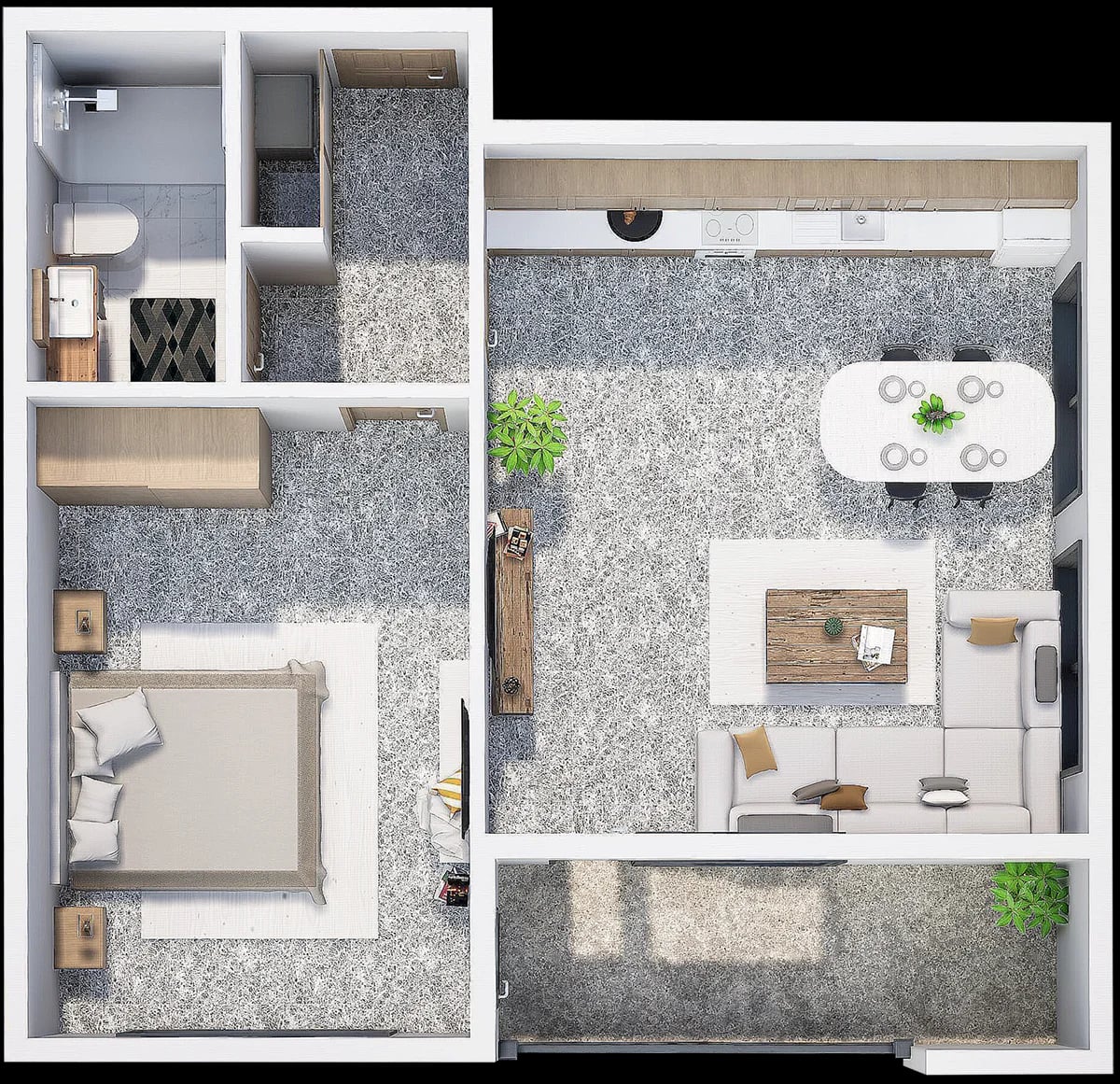 Апартамент Б15