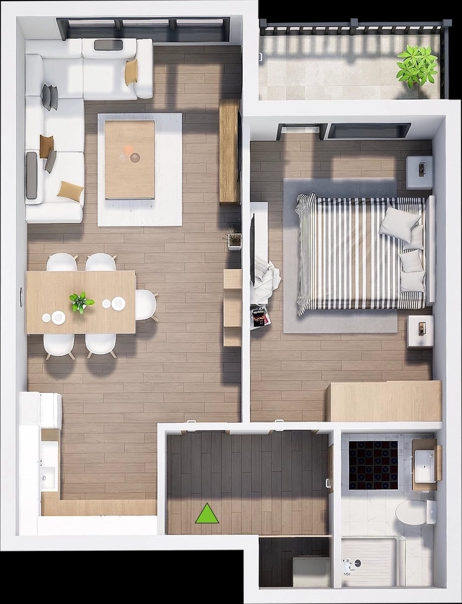 Апартамент В49