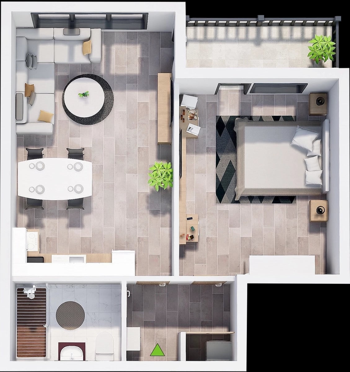 Апартамент В48