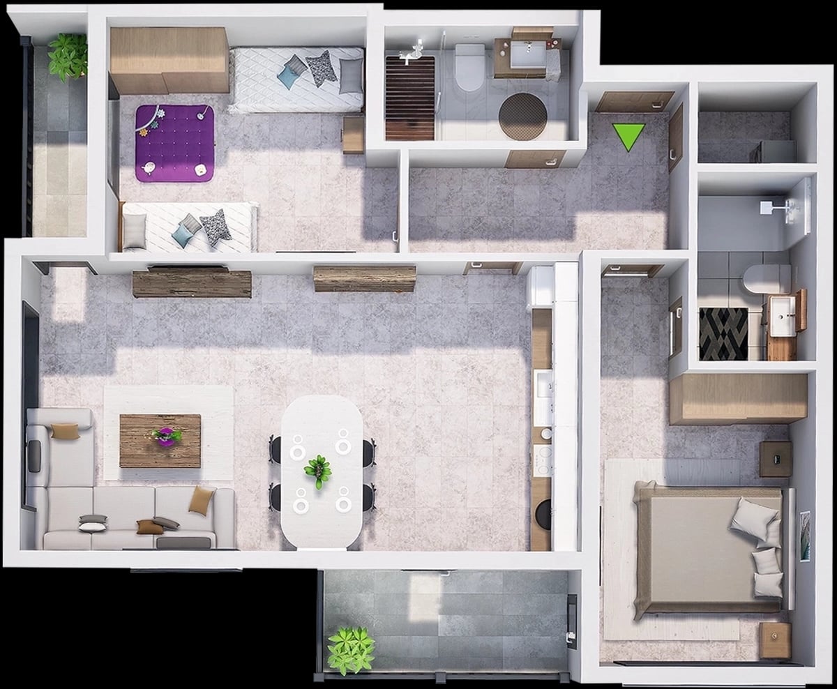 Апартамент В22