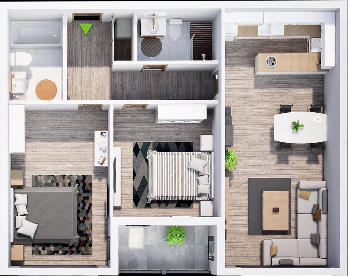 Апартамент В15