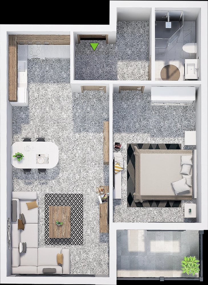 Апартамент Б58