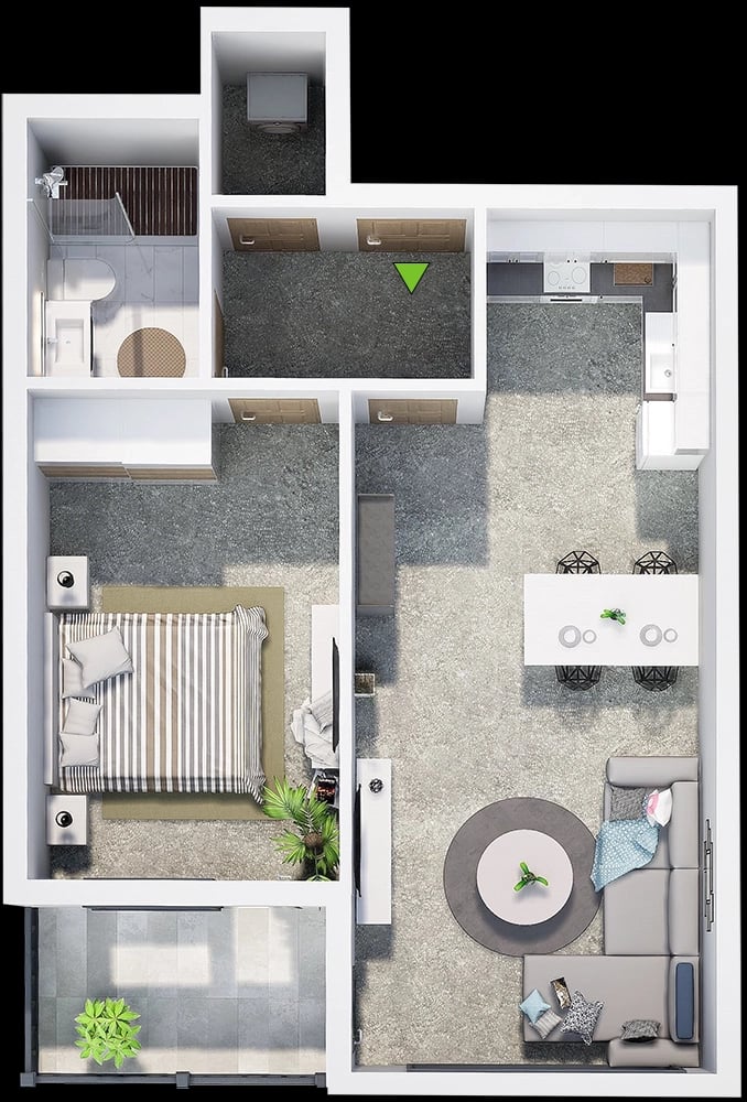 Апартамент Б26