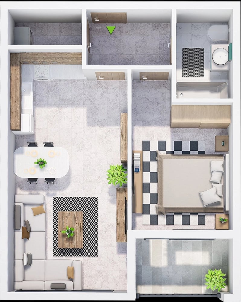 Апартамент Б18