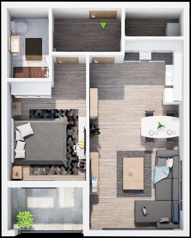 Апартамент Б17